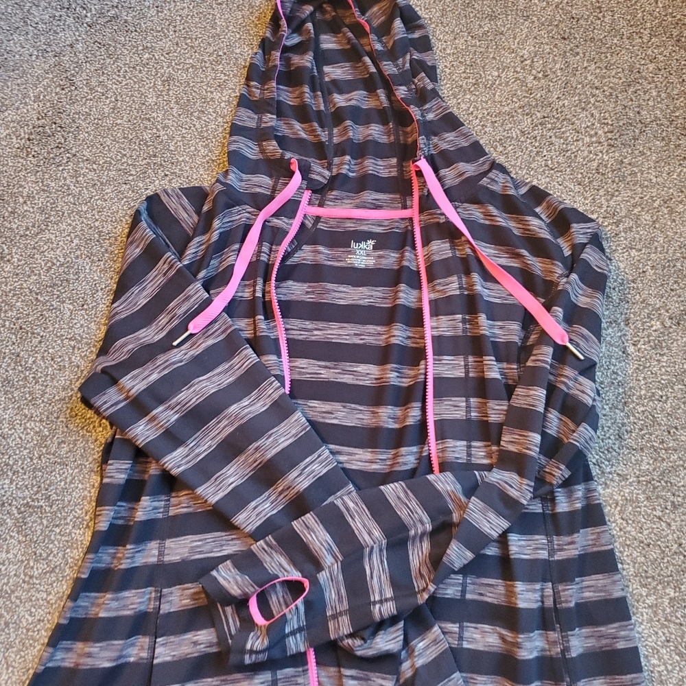 Lukka brand zip hoodie
